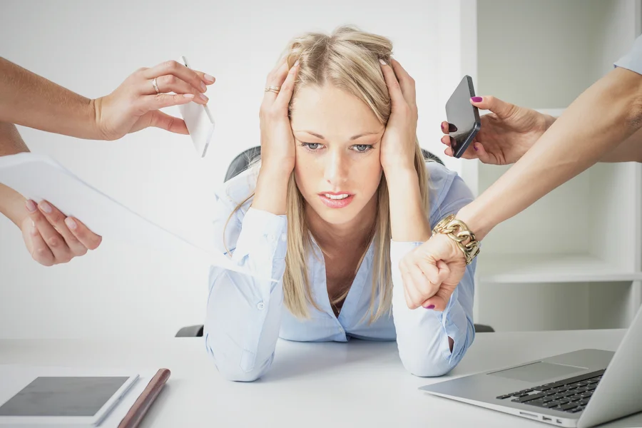 Druck im Arbeitsumfeld